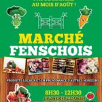 Le marché fenschois aura exceptionnellement lieu ce dimanche 7 juillet ! (et non le deuxième dimanche du mois, comme d’habitude).