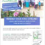 Rendez-vous citéline le 5 septembre.